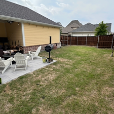 Backyard-Redesign-with-Artificial-Turf-Putting-Green-Landscape-Rock-Installation-in-McKinney-TX 0